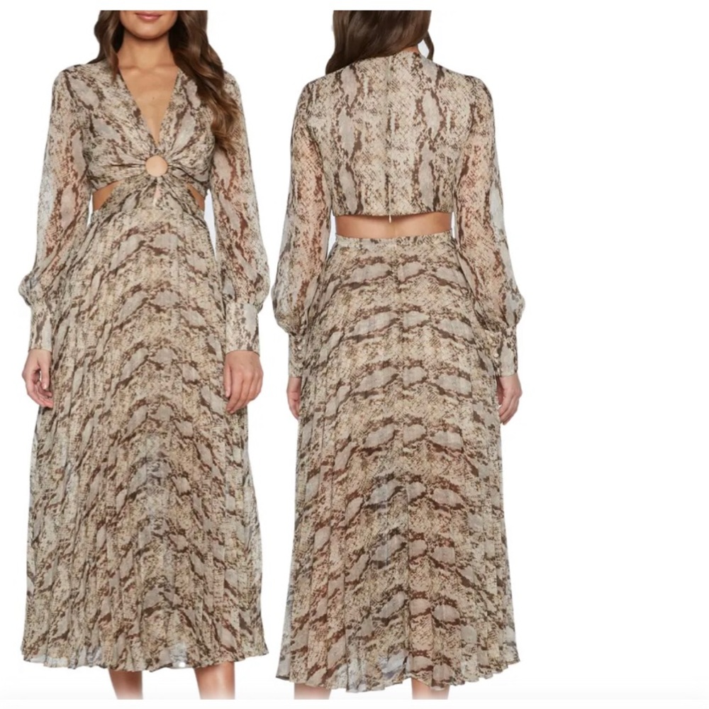 Bardot midi dress